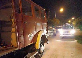 Incendio de vivienda en Barrio Itatí